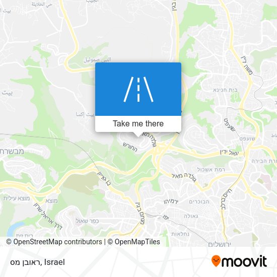 ראובן מס map