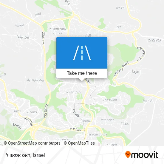 Карта ראס אטאוויל