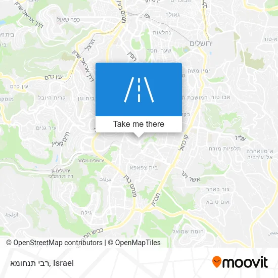 Карта רבי תנחומא
