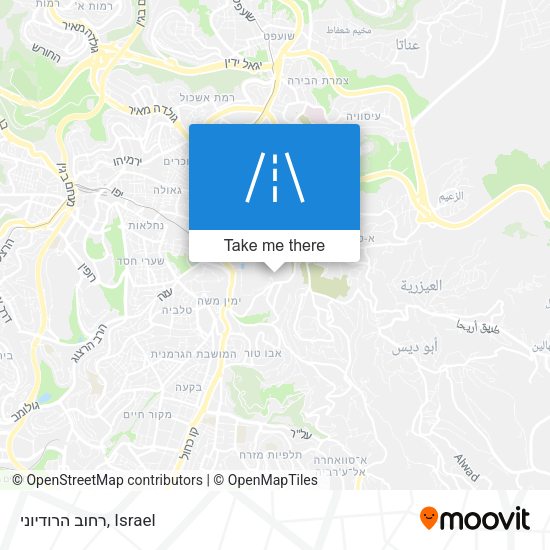 רחוב הרודיוני map