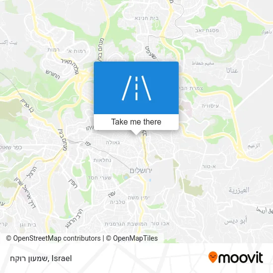 Карта שמעון רוקח