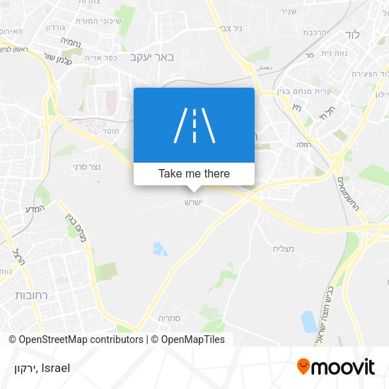 Карта ירקון