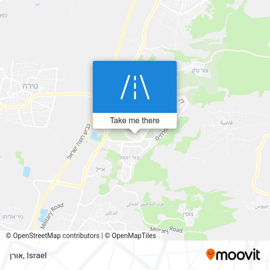 אורן map