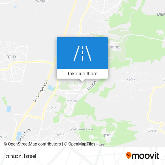 Карта הכנורות