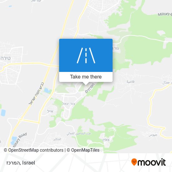 המרכז map