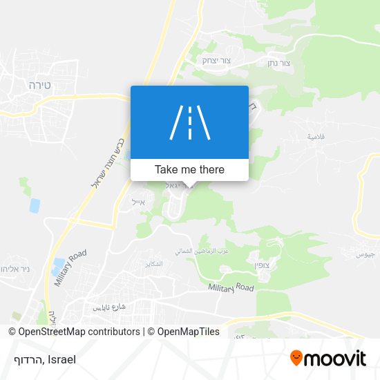 הרדוף map