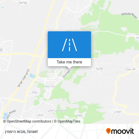 מבוא היסמין map