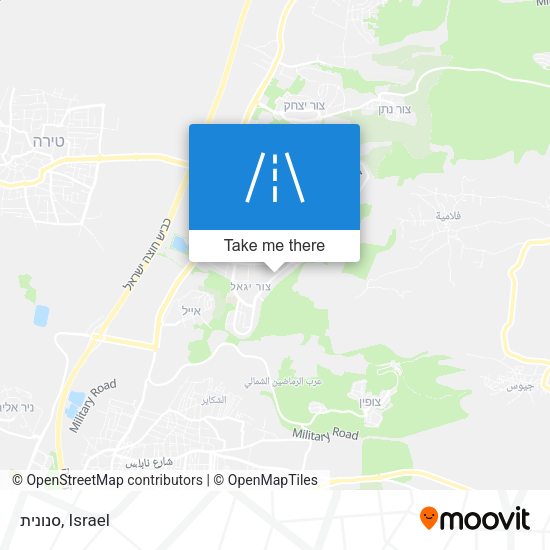 Карта סנונית
