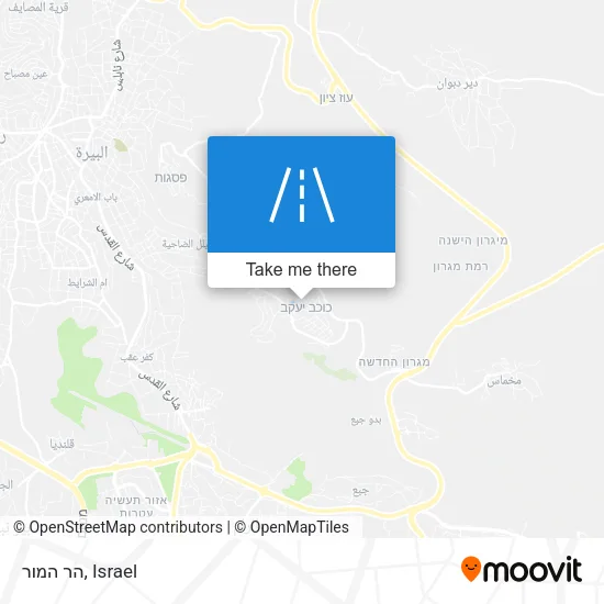 Карта הר המור