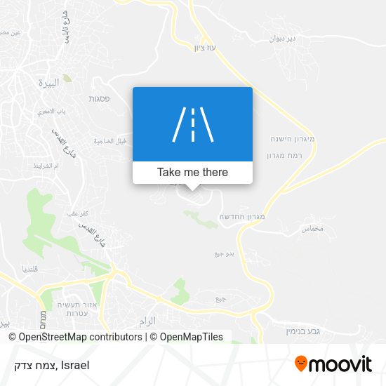 צמח צדק map
