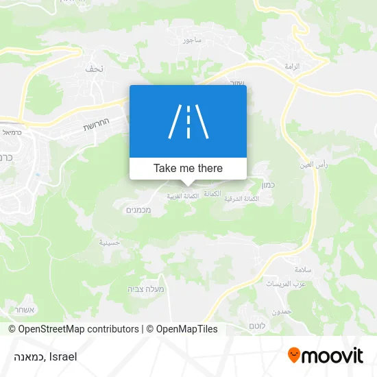 Карта כמאנה