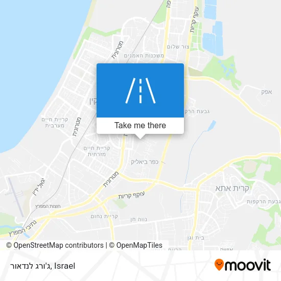 Карта ג'ורג לנדאור