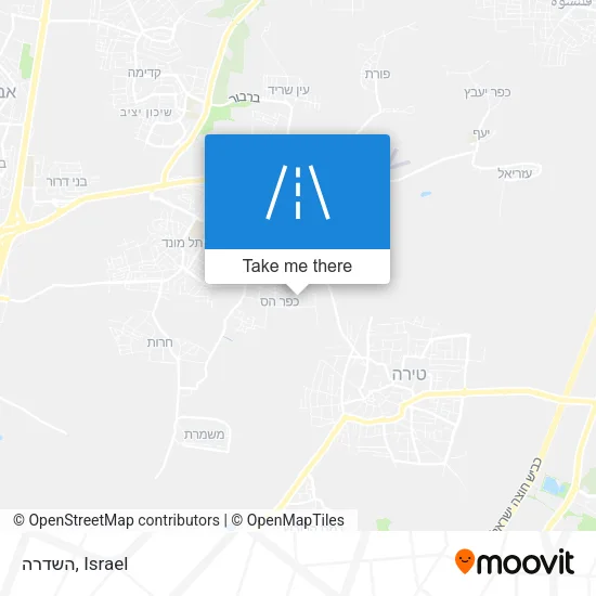 Карта השדרה
