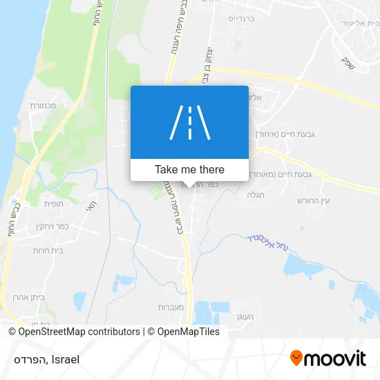Карта הפרדס