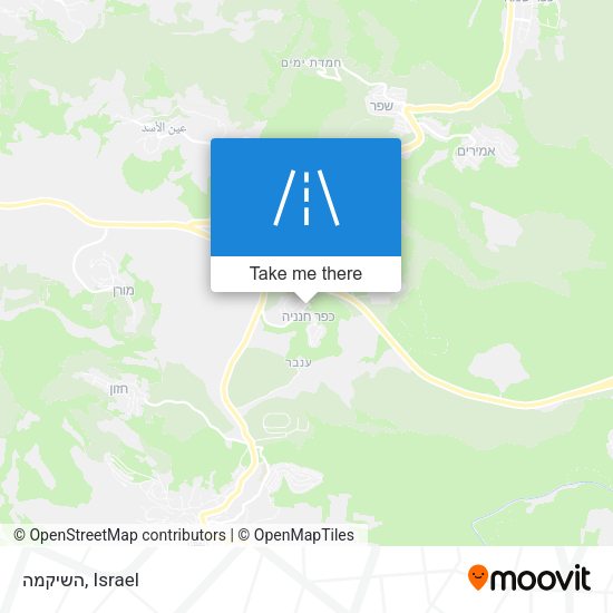 השיקמה map