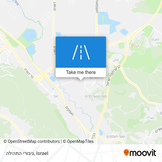 גיבורי התהילה map