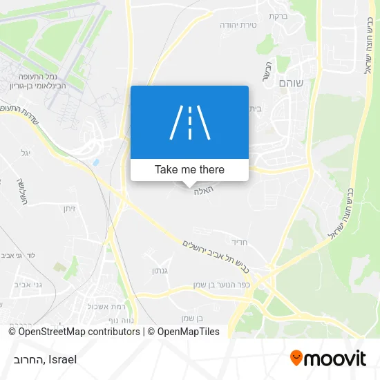Карта החרוב