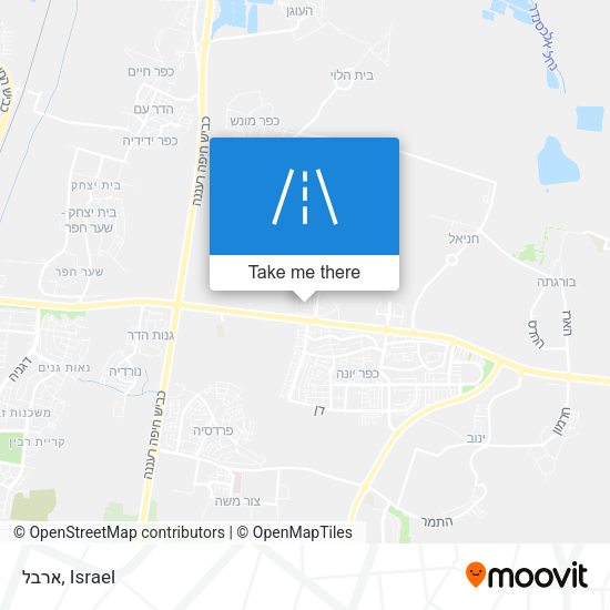 ארבל map