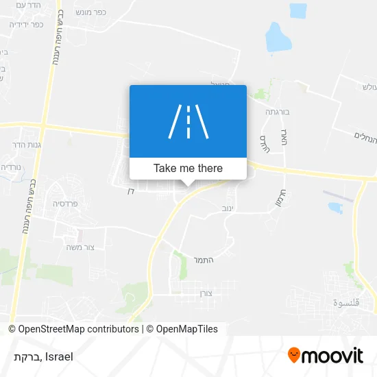 Карта ברקת