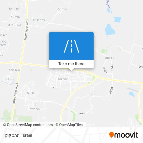 Карта הרב קוק