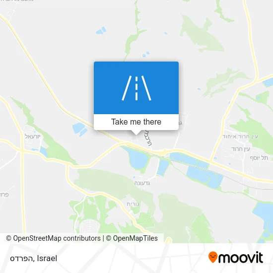 Карта הפרדס