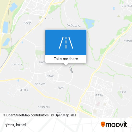 הלילך map