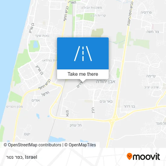 Карта כפר נטר