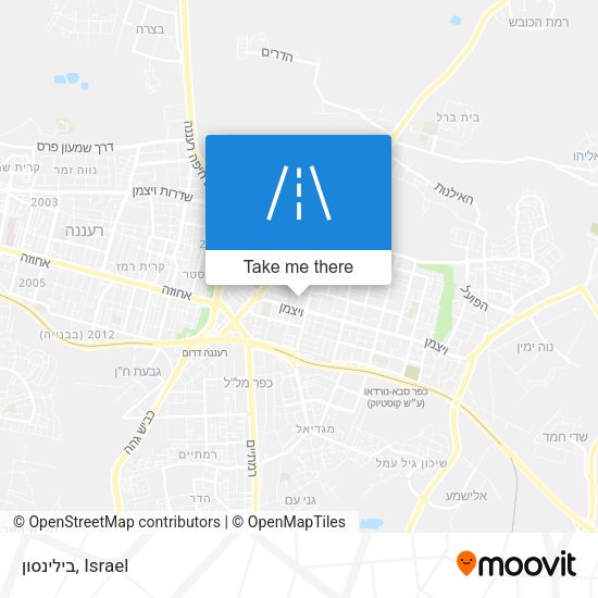 Карта בילינסון