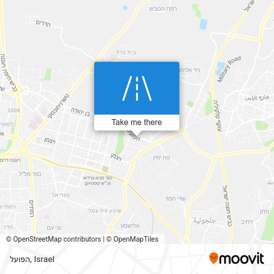 הפועל map