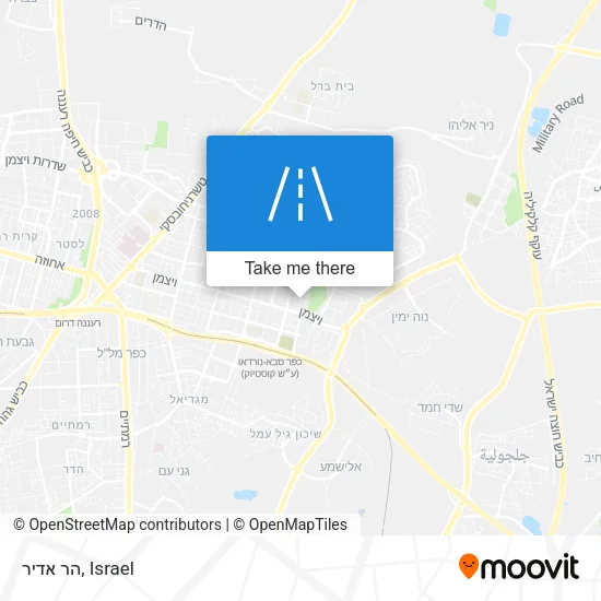 Карта הר אדיר