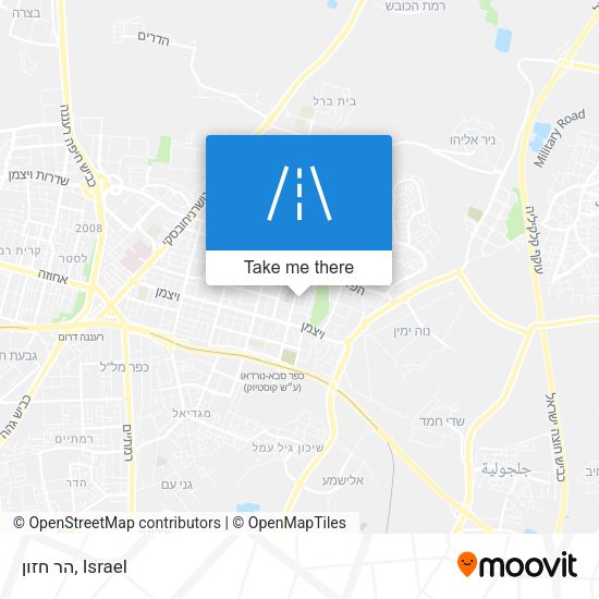 Карта הר חזון