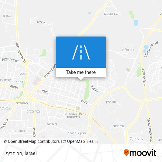 הר חריף map