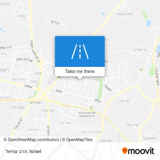 Карта הרב עמיאל