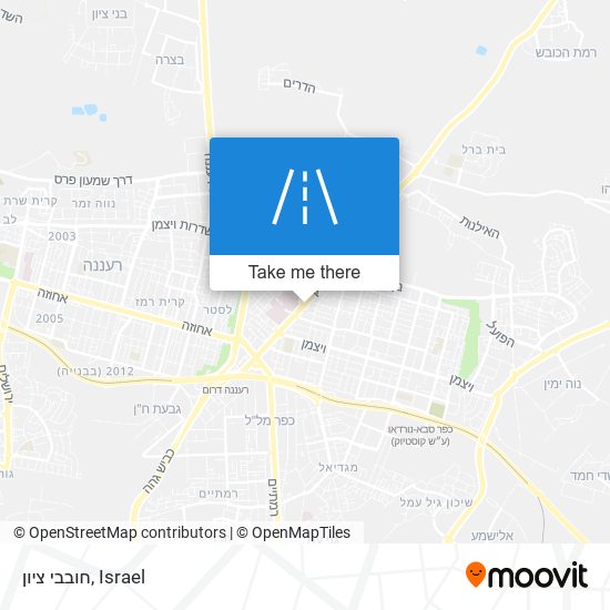 חובבי ציון map