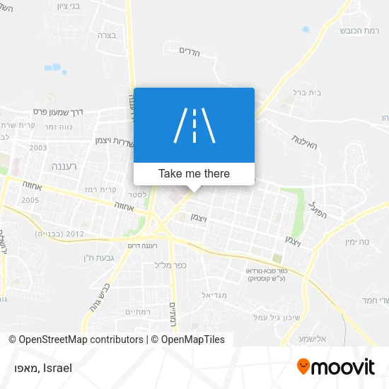 מאפו map