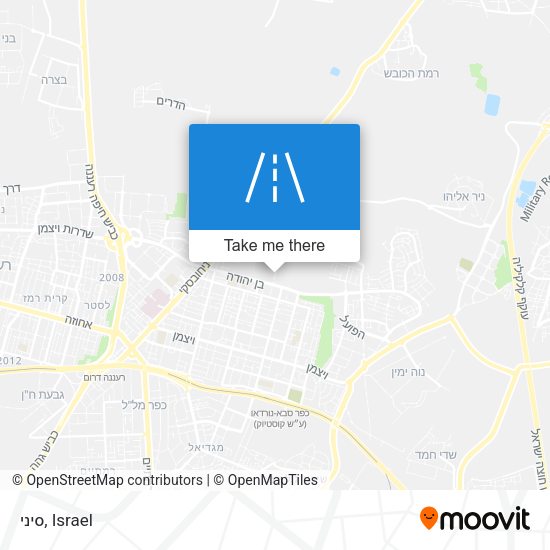 Карта סיני