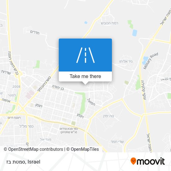 סמטת בז map