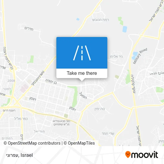 Карта עפרוני