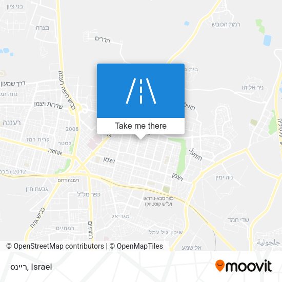 ריינס map