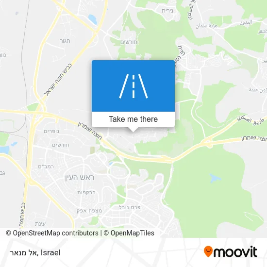 Карта אל מנאר