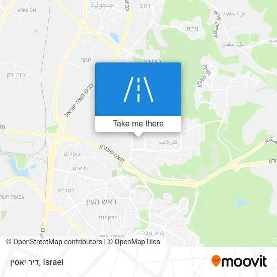 Карта דיר יאסין