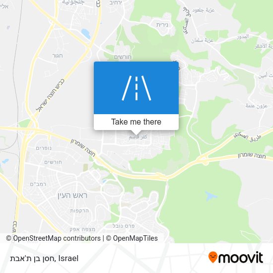 חסן בן ת'אבת map