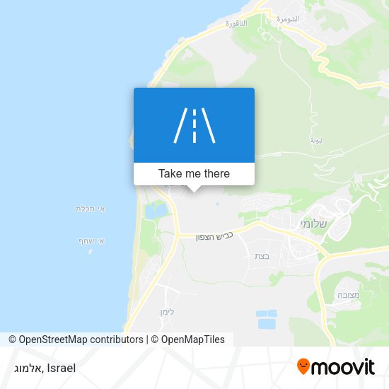 אלמוג map