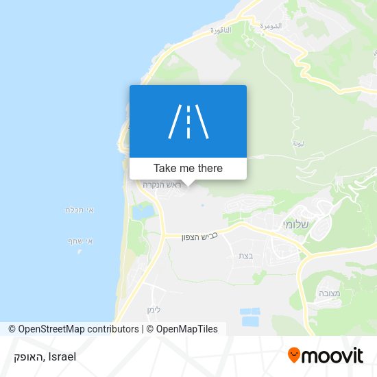 האופק map