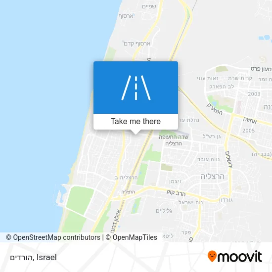 Карта הורדים