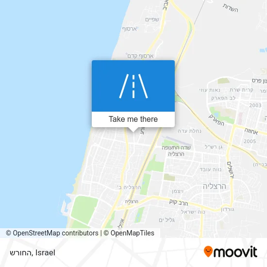 Карта החורש