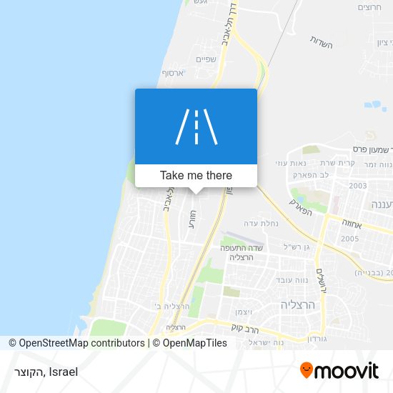 הקוצר map