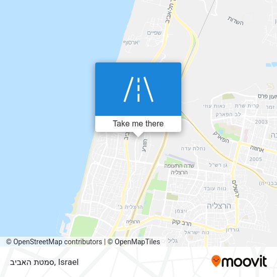 סמטת האביב map