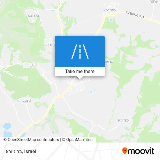 Карта בר גיורא