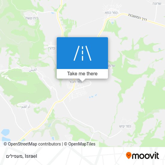 מעפילים map